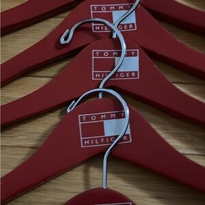 Kids Tommy Hilfiger Red Hangers (set of 6)
